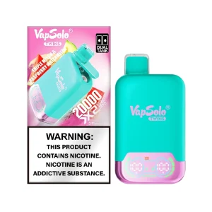 Vapsolo Twins 20000 Triple Melone & Himbeere Wassermelone