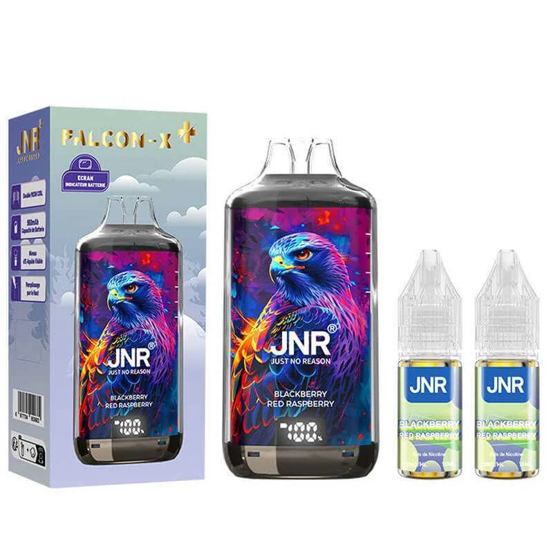 JNR Falcon X 28000 Brombeere Rote Himbeere JNR Falcon X 28000 Brombeere Rote Himbeere