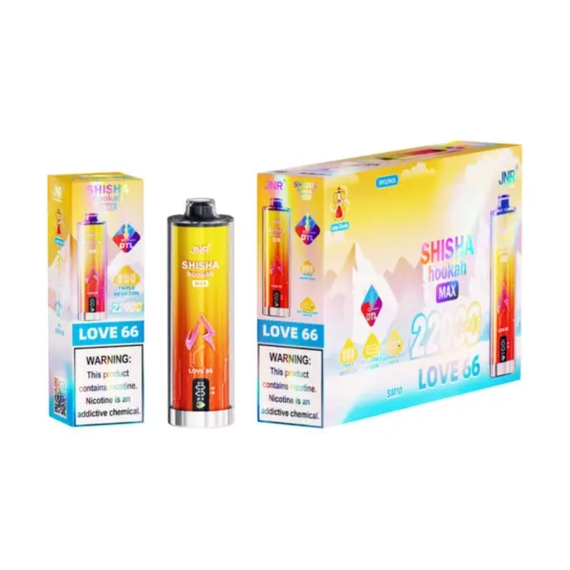 JNR Shisha Hookah Max 22000 Love 66 JNR Shisha Hookah Max 22000 Love 66