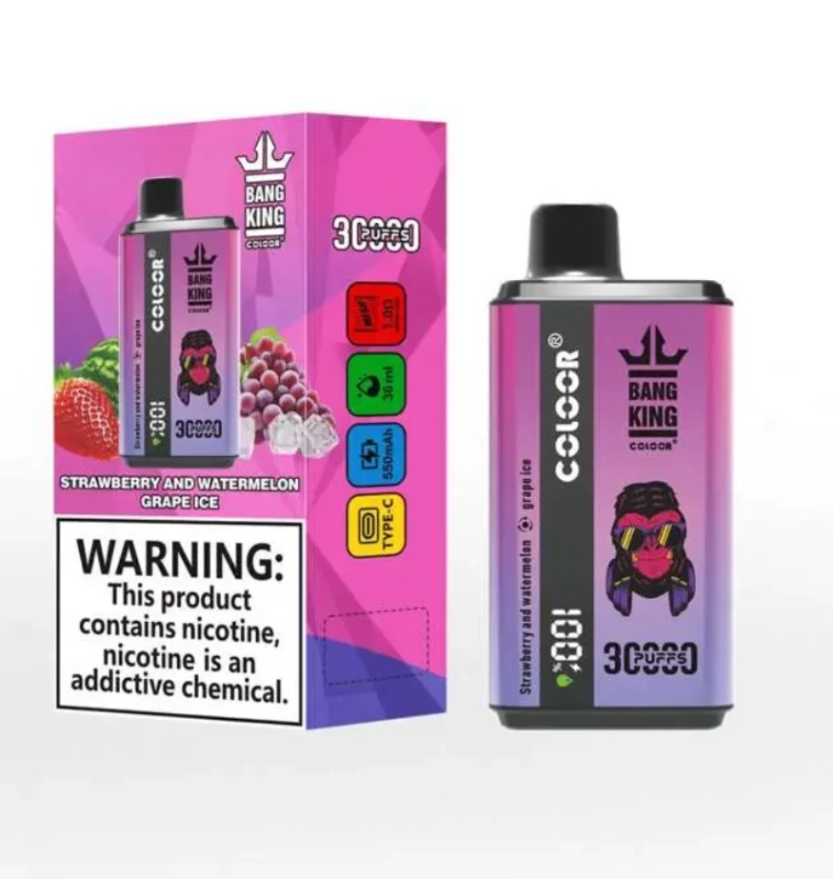 Bang King 30000 Erdbeere Wassermelone & Traube Eis Bang King 30000 Erdbeere Wassermelone & Traube Eis