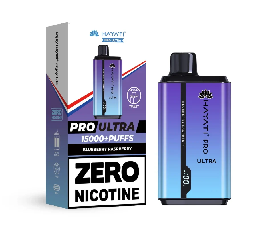 Hayati Pro Ultra 15000 Blaubeere Himbeere Hayati Pro Ultra 15000 Blaubeere Himbeere