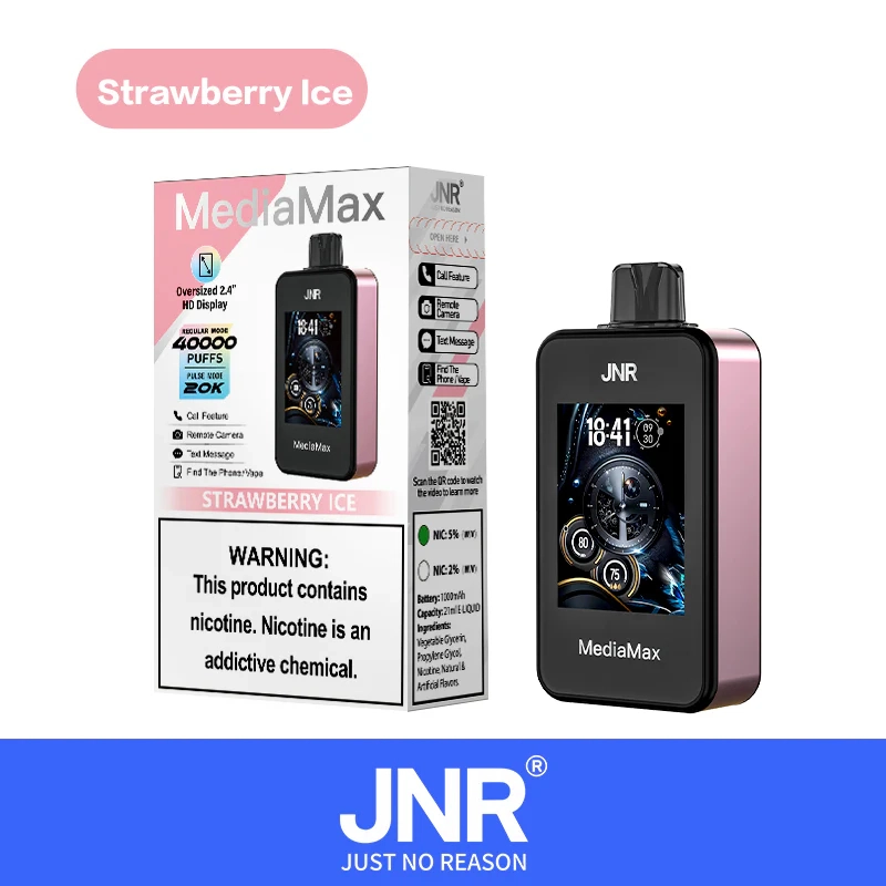 JNR Media Max 40000 Erdbeere Eis JNR Media Max 40000 Erdbeere Eis