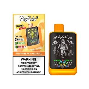 Vapsolo Galaxy 30000 Erdbeere Red Bull