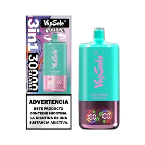 Vapsolo Triple 30000 Triple Wassermelone Eis Erdbeere Icec Ream Melon